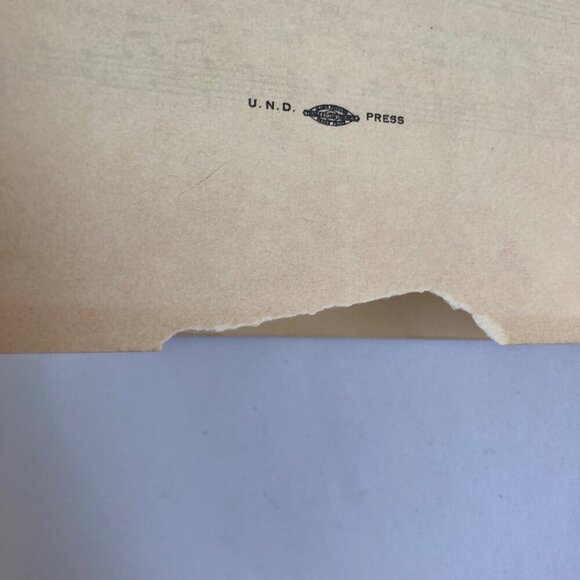 Vintage 1950 University of North Dakota Spring Commencement Program Book UND - Picture 5 of 10